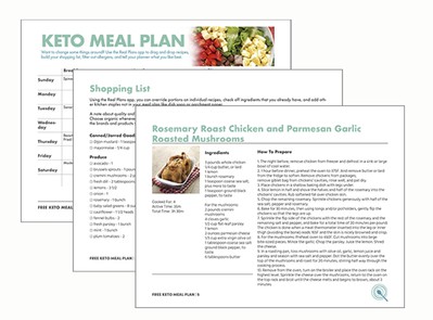 Ketogenic diet meal plan pdf free