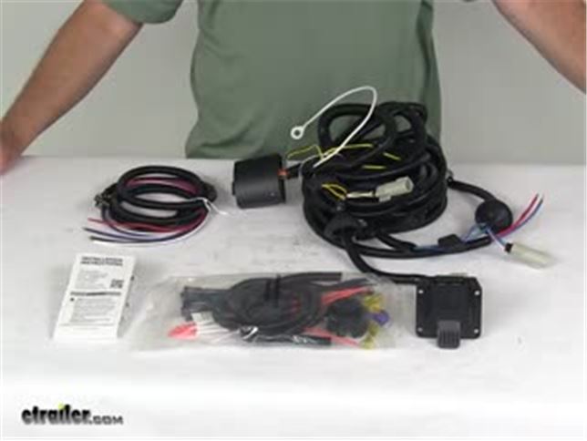 pajero electric brake harness fitting instructions