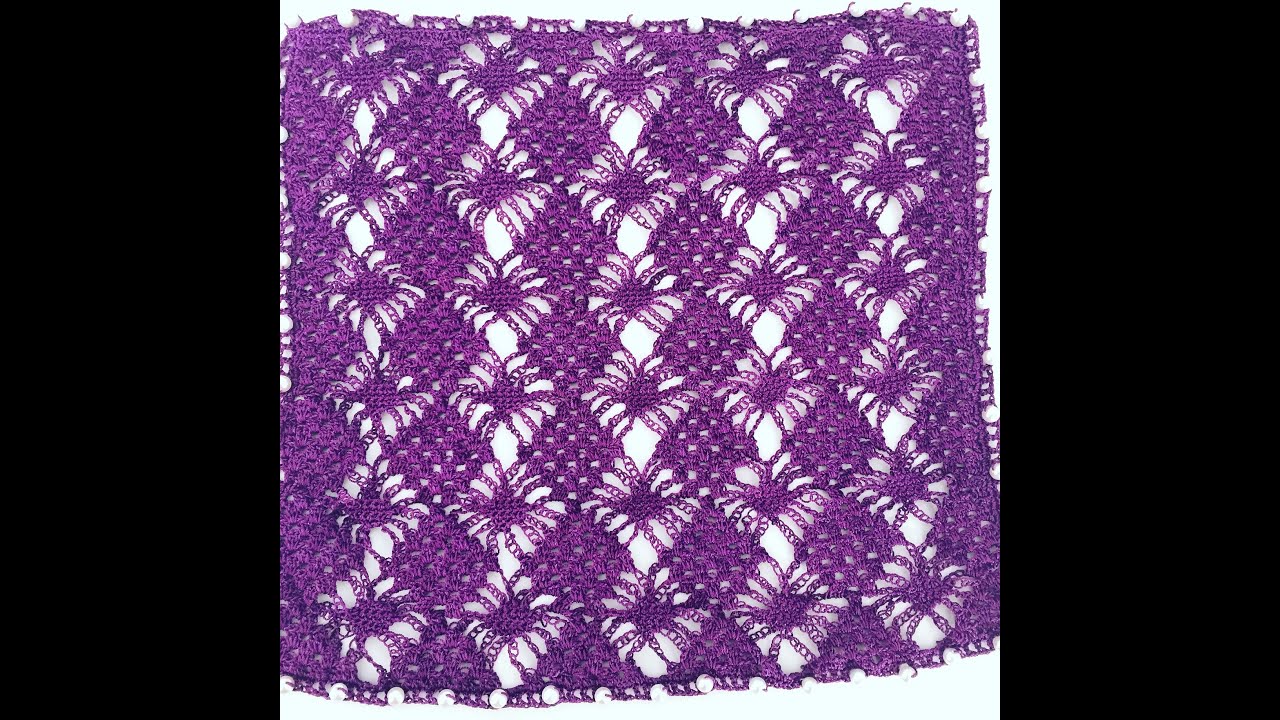 crochet spider stitch instructions
