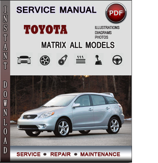 2003 toyota matrix repair manual download