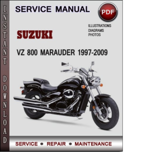 2002 suzuki marauder 800 manual