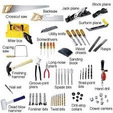 Mechanical tools list with pictures pdf