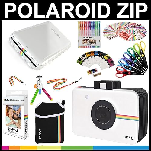 Polaroid z2300 how to add border