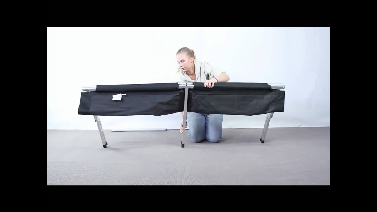 firm handy bed camping cot instructions pdf