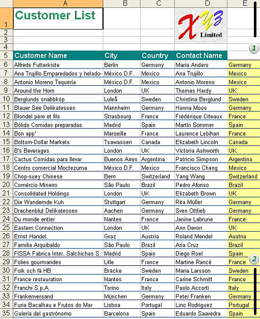 Microsoft excel formulas examples pdf