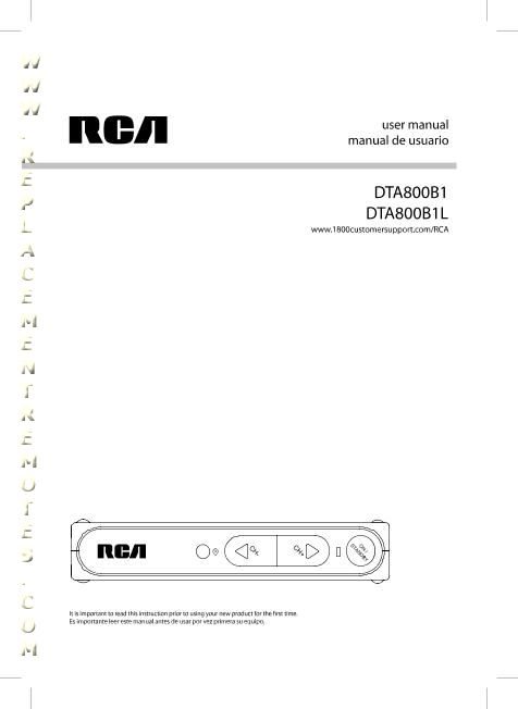 rca converter box model dta800b1l manual