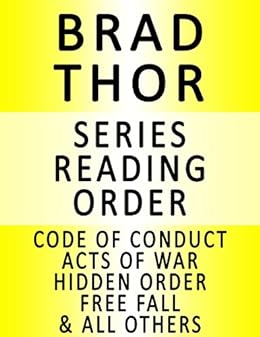 Brad thor books in order pdf