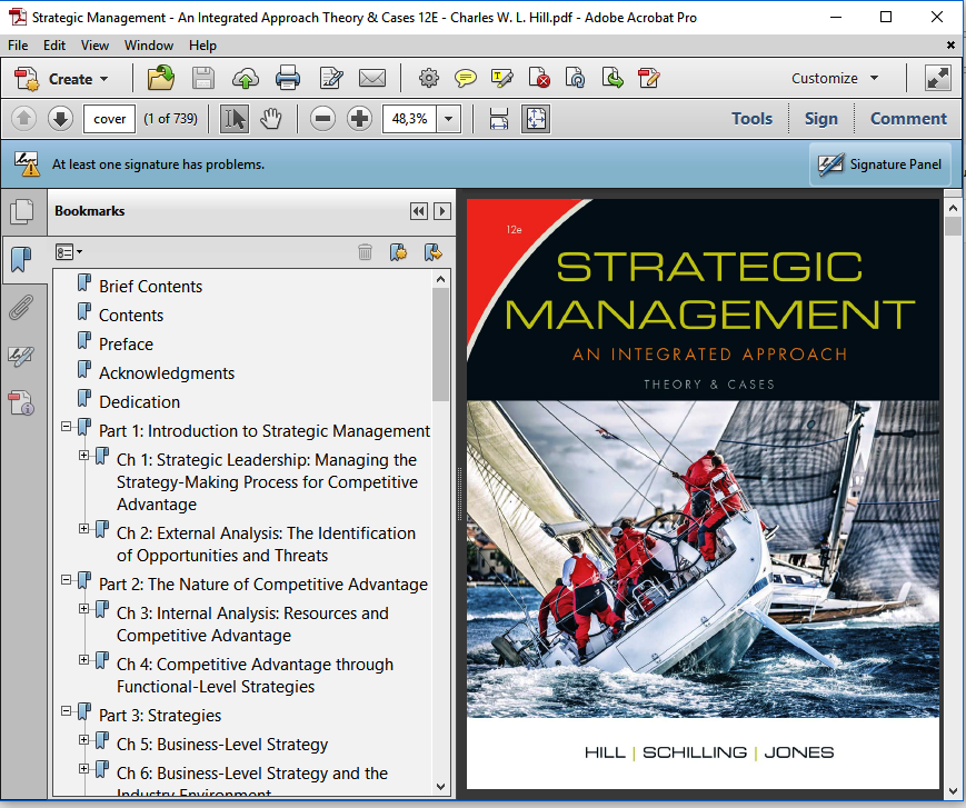 Strategic management an integrated approach 11th edition pdf free