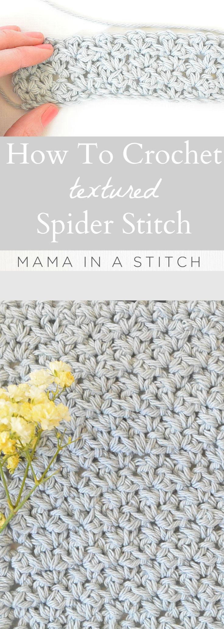 crochet spider stitch instructions