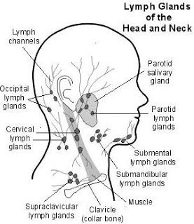Injury to lymph nodes how to detect