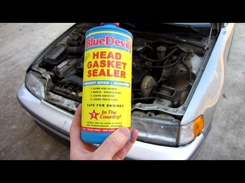 blue devil head gasket repair instructions