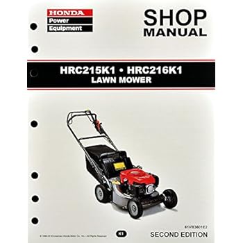 Honda lawn mower repair manual free