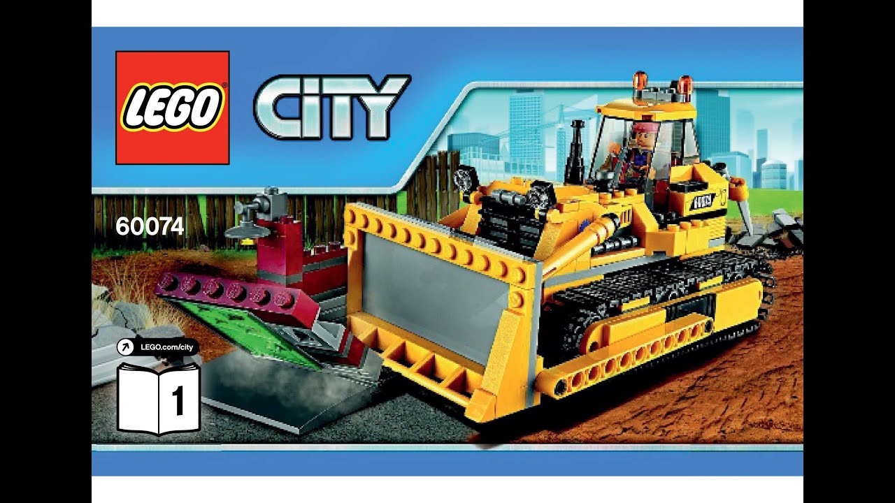 lego city construction set instructions