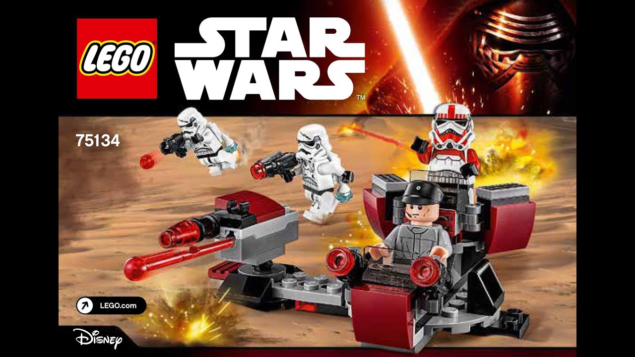 Lego star wars battle pack instructions