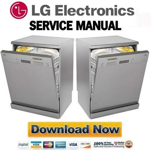 lg dishwasher ldf8812st repair manual