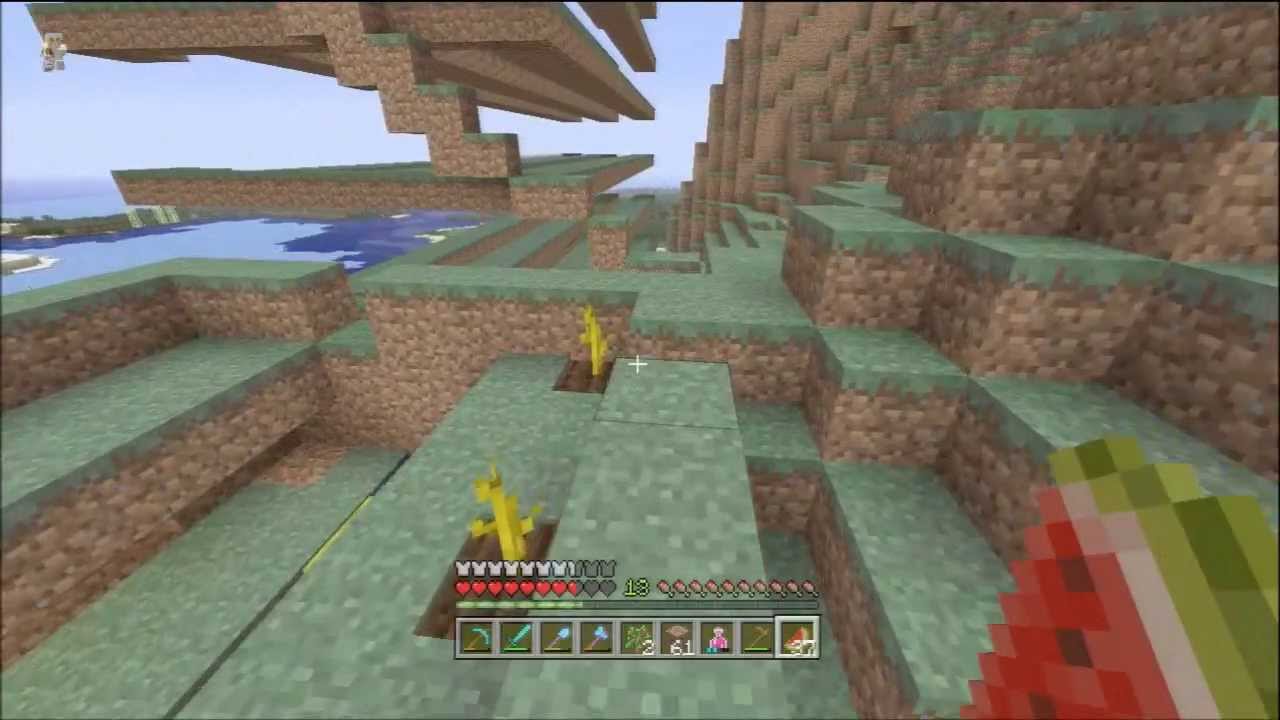 Minecraft xbox 360 how to get rid of water