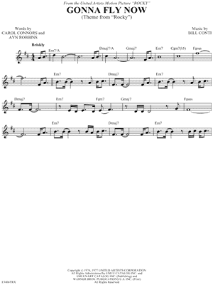 Rocky theme song sheet music pdf